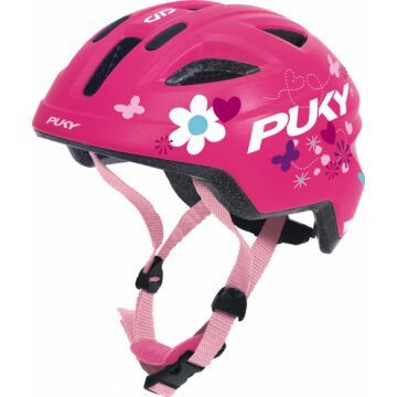 Helm Puky PH8-S pink flower 45-51cm