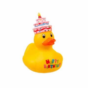 Badeend Happy Birthday Ca. 10cm (2008310)