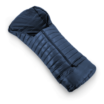 Leclerc Voetenzak Spring Blue | Vooraanzicht | Babyhuys