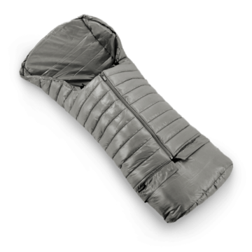 Leclerc Voetenzak Spring Grey  | Bovenaanzicht | Babyhuys