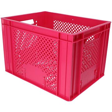Fietskrat 31 liter - roze