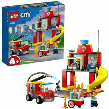 LEGO 60375 City De Brandweerkazerne en de  Brandweerwagen (4116359)