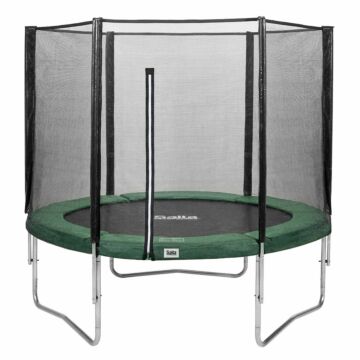 Salta trampoline with net 251 cm Green (587G)