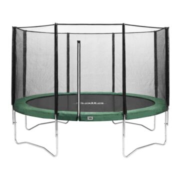 Salta trampoline with net 427 cm Green (586G)