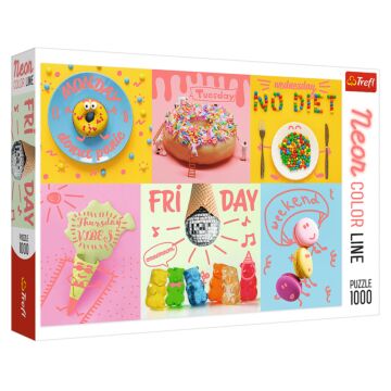 Puzzel Neon Sweet 1000 Stukjes  (6135803)