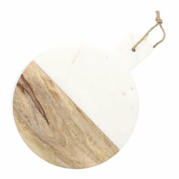 Homla MARMER Decoratief bord naturel 30 cm
