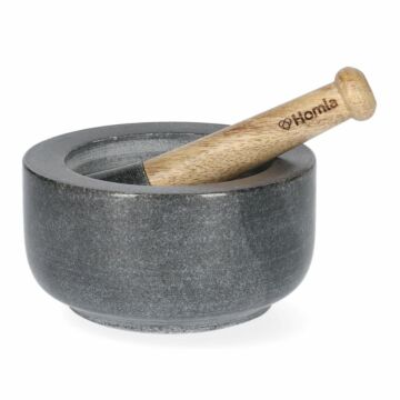 Homla MARBLE Mortel zwart 12 cm