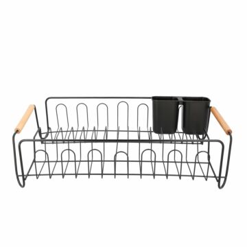 Homla PLYSTRE Vaatdroger zwart 49x33 cm
