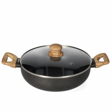 Homla ALBERO Pot zwart 26 cm