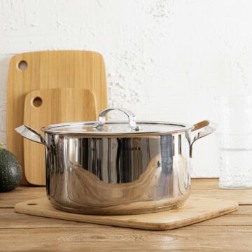 Homla UNERO Pot zilver 5 l