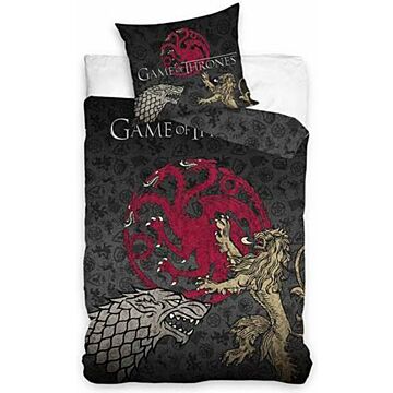 Game Of Thrones Dekbedovertrek 140 X 200 Cm (60 X 70 Cm) | Wohi.nl