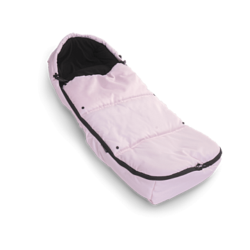 LeClerc Voetenzak Pink | Vooraanzicht | Babyhuys
