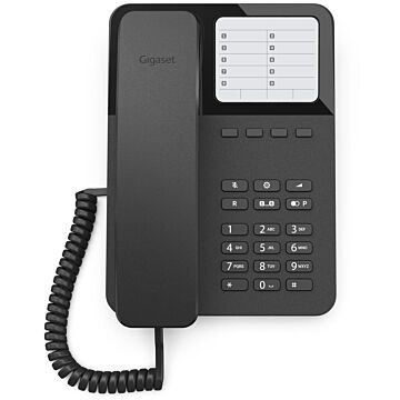 Gigaset GIGAset DESK400 vaste telefoon, zwart