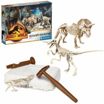 Clementoni Jurassic World Triceratop+Velociraptor (2009814)