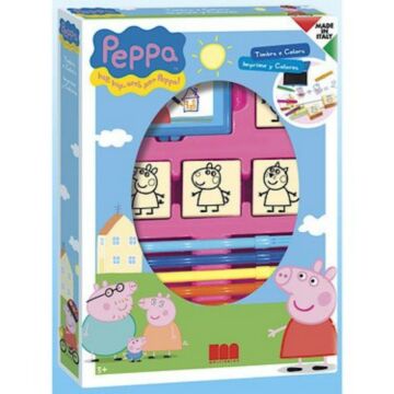 Peppa Pig Stempeldoos Met 4 Stempels  (6317875)