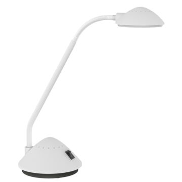 Maul MAUL bureaulamp LED Arc op voet, warmwit licht, wit