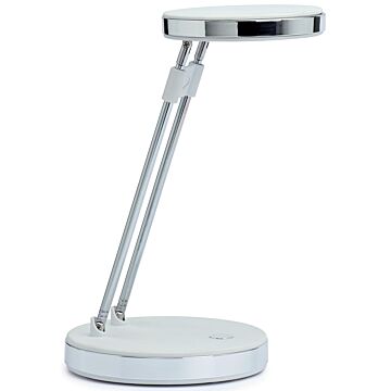 Maul MAUL bureaulamp LED Puck op voet, verschuifbaar in hoogte, daglicht wit licht, wit