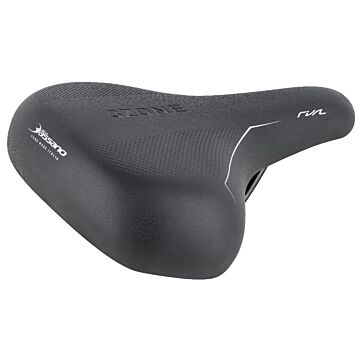 Fietszadel Selle Bassano Rivale 3zone City - zwart