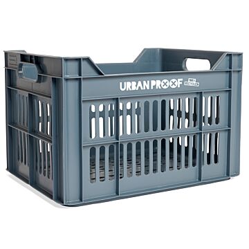 Gerecyclede fietskrat Urban Proof 30 liter - faded blue