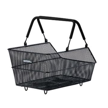 Fietsmand Basil Cento S met MIK-systeem 35 x 25 x 22 cm - zwart