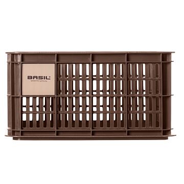 Gerecyclede fietskrat Basil Crate S 17.5 liter 29 x 39 x 20 cm - brown