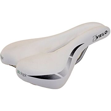 Zadel Velo WideChannel - wit
