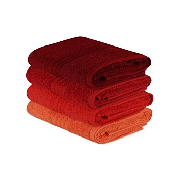 Asir - Handhanddoek set (4 stuks) - Licht oranje
Oranje
Rood
Fuchsia - 50 x 90