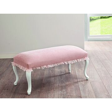 Asir Tuffet. Upholstery: 100% FABRIC. Width: 92 cm Height: 45 cm Depth: 43 cm. Baby/Child Friendly Materials. Series: Romantic. Romantica