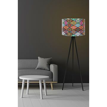 Asir - Vloerlamp - Multicolor - 38 x 38 x 145 cm
