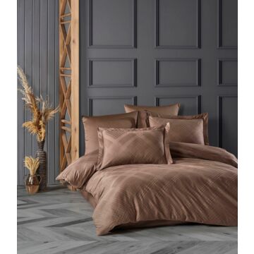 Asir satijn dubbele dekbedovertrekset 100% KATOEN SATIJN Dekbedovertrek: 200 x 220 cm Plat laken: 240 x 260 cm Kussensloop: 50 x 70 cm (2 stuks) Oxford kussensloop: 70 x 70+5 cm (2 stuks)