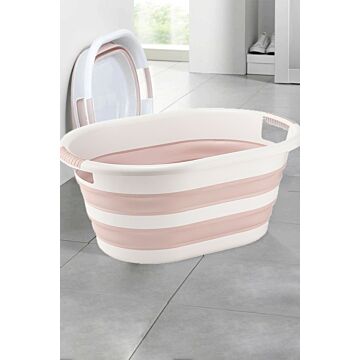 Asir Wasmand 100% PLASTIC Opvouwbare Wasmand Afmeting: 53,9 x 38,7 x 23,5 cm Opgevouwen Hoogte: 7 cm