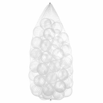 Asir - Ballen voor ballenbak (50 stuks) - Transparant - 7 x 7 cm