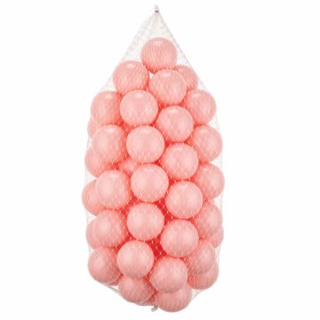 Asir - Ballen voor ballenbak (50 stuks) - Roze - 7 x 7 cm