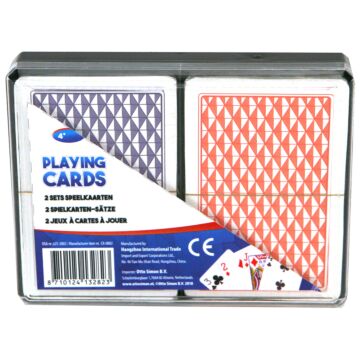 Speelkaarten In Doos 2 Sets - Kaartspel  (6252002)