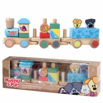 Woezel en Pip houten trein (2002847)