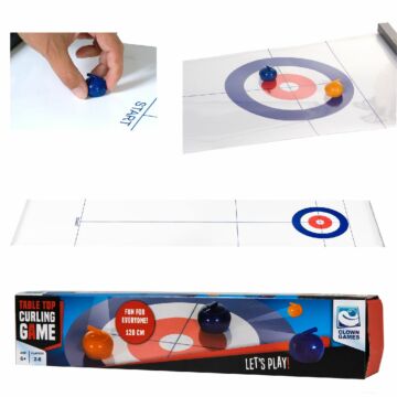 Clown Games Tafel Curling Spel 120cm (2004035)