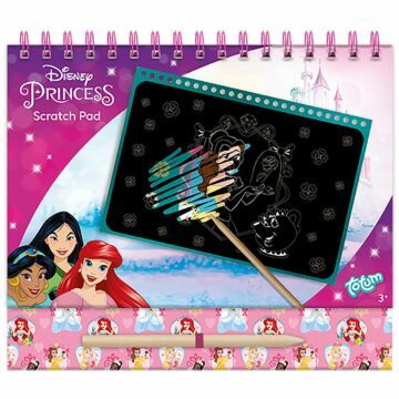 Totum 044340 Disney Princess Scratch Book (2010178)