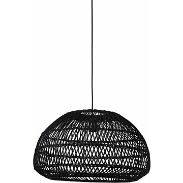 Light & Living Hanglamp Ø50,5x30 cm Evelie Rotan Zwart