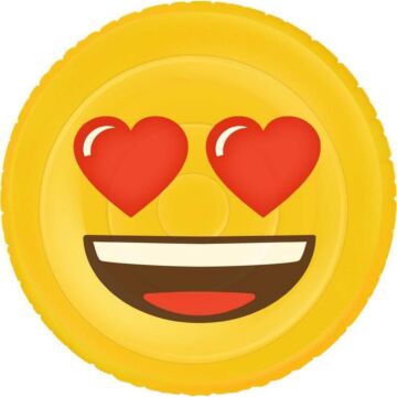 Luchtbed Emoji Face Heart 140 cm (7789959)