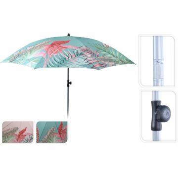 Parasol 200cm Coated Polyester Print 2ass (2008448)