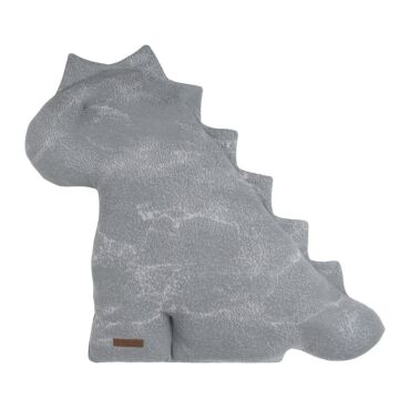 Baby's Only Doudou Dino XL Marble Gris/Gris Argente