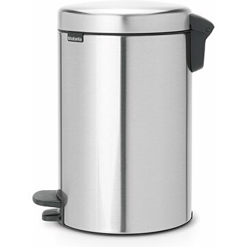 Brabantia pedaalemmer Newicon 12,0 l mat staal (637471)
