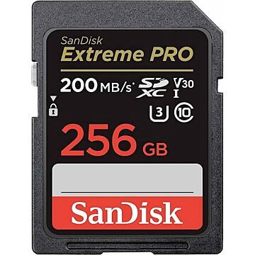 SanDisk Extreme Pro SDXC   256GB UHS-I C10 U3 V30 (732776)