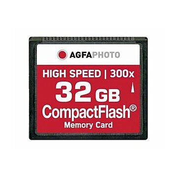AgfaPhoto Compact Flash     32GB High Speed 300x MLC (368445)