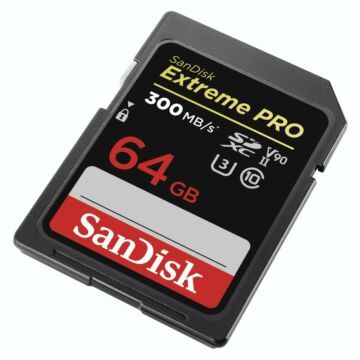 SanDisk ExtremePRO SDXC V90 64GB 300MB UHS-II  SDSDXDK-064G-GN4IN (722234)