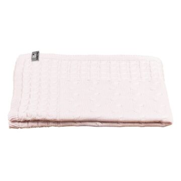 Baby&#39;s Only Gitterbettdecke Cable classic pink (BO-013.010.001.50)