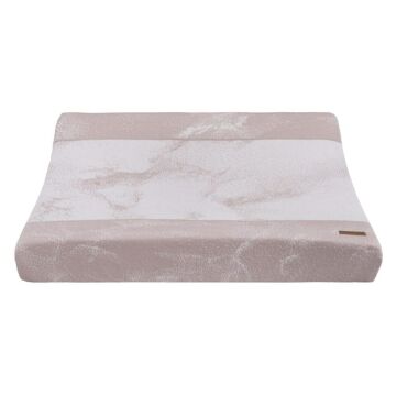 Baby's Only Housse matelas a langer Marble Vieuw Rose Rose Tres Clair