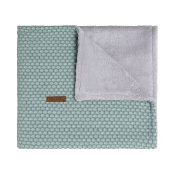 Baby's Only cot blanket Sun Teddy Mint Stonegreen