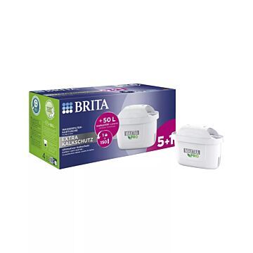Brita MAXTRA PRO Pack 5+1 extra bescherming tegen kalk (799514)