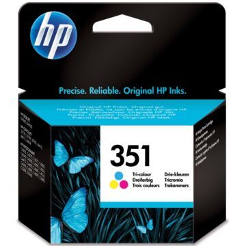 HP inktcartridge 351, 170 pagina's, OEM CB337EE, 3 kleuren